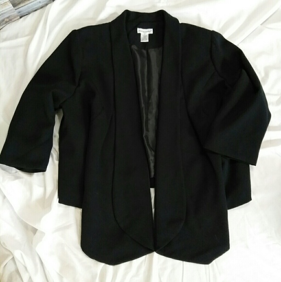 Jessica London Jackets & Blazers - Jessica London Plus Size Open Front Blazer